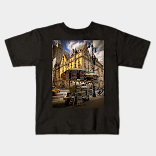 Central Park Street Food Manhattan NYC Kids T-Shirt